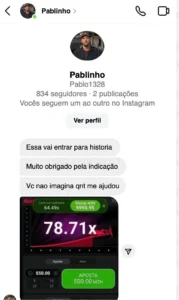 Avaliação Jogador que Ganhou no Jogo do Aviãozinho