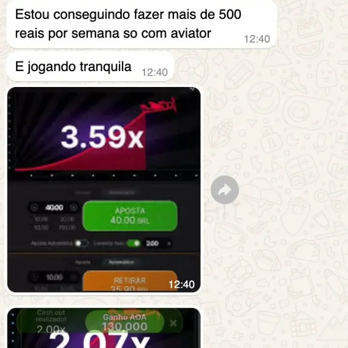 Avaliação Jogador que Ganhou no Jogo do Aviãozinho